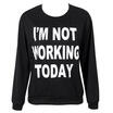 Womens Hoodie Fashion Mother Girl Long Sleeve Sweatshirt Jumper Sweater Pullover