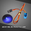 AX-511R RC Multi-function Circular Ultra Bright Police Car LED with
