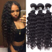 New Arrival Peruvian Deep Wave Human Hair Wet&Wavy 8A Unprocessed Peruvian Virgin Hair Deep Wave Curly Hair 3 Bundle Deals