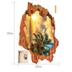 Removable Sea Sunset PALM TREE wall sticker Vinyl MURAL Art decal Home decor yut