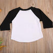Baby Boy Girl Kids BIG SISTER Cotton Long Sleeve T-shirt Tops Tees Casual Blouse