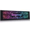 Xingu Segotep magic RGB illuminating board RGB water automatic LED color change side through chassis power supply compartment personality side panel light strip 3M adhesive