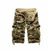 US Size 2018 New Camouflage Loose Cargo Shorts Men Cool Summer Military Camo Short Pants Homme Cargo Shorts