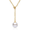 Adjustable Necklace Women 8mm Simulated Pearl Korean Beads Choker Pendants Jewelry