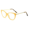 SHAUNA Butterfly Pattern Legs Women Cat Eye Glasses Frame Retro Jelly Color Ladies Clear Lens Blue Rays Protection Frames