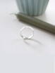 ONICE 925 Sterling Silver Rings Features Bolt Design WQJ026