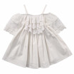 Lace Girl Clothing Princess Dress Kid Baby Party Wedding Pageant Formal Mini Cute White Dresses Clothes Baby Girls