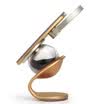 TIEMOTU CXZJ03 Car mobile phone bracket finger buckle sticky magnetic stent rose gold apple Samsung millet Huawei&other mobile phone general