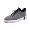 Mens Shoes Fashion Outdoor Shoes Casual Leather Walking Shoes Breathable Light Shoes Black Grey Brown Size 39-44