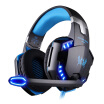 Inching KOTION EACH G2200 gaming game 71 Shocking headphones Subwoofer headset desktop notebook headset black blue