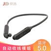 Beijing election LG manufacturer wireless Bluetooth headset 8 hours music playback smart headset call mobile phone voice assistant pull-type recognition induction neck-mounted white