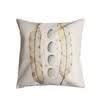 Simple pattern Cotton Feather Home Sofa Car Decor Linen Throw Pillow Case