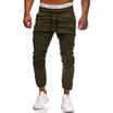 Gym Mens Jogging Sport Baggy Casual Long Pants Slacks Trousers Sweatpants UK