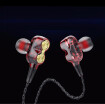 OLOEY ear heavy bass four core dual moving headphones for Apple Android computer