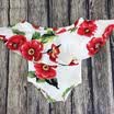 2pcs Kids Baby Girl Fashion Suit Off Shoulder Floral RomperFlared Pants Clothes