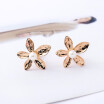 Korean temperament sweet wild simulated pearl earrings female love simple models of compact without pierced ear clip
