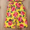 Fashion Toddler Kids Girls Strap Flower Crop Tops Pants Trousers Outfits Set