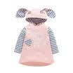 Toddler Kids Baby Girls Hooded Coat Outerwear Jacket Tops Buttons Clothes Dress