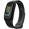 FERACE D3 fly sharp color screen waterproof heart rate monitoring intelligent sports blood pressure bracelet men&women Bluetooth watch multi-function running pedometer health sleep detection wisdom black