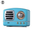 WH Retro Bluetooth speaker Vintage Mini Speaker Bluetooth nostalgic bass heavy 3D stereo sound support TF USB AUX for Xiaomi