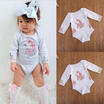 AU STock Newborn Kids Baby Boy Girl Unicorn Romper Jumpsuit Clothes Outfit 0-24M