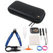 12PcsSet Vape Tool Coil Wire Jig Set Organic Cotton Bag For RDA RTA RBA RDTA iO