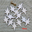 10pcs Christmas Tree Decorations Wooden Pendants Crafts Scene Layout Hanging Ornaments Party Wedding Holiday Adornment