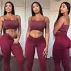 Sports Womens Compression Fitness Leggings Running Yoga Gym Pants Workout Wear