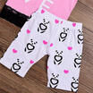 Cute Infant Baby Kid Girls T-shirt TopsShort Pants Headband Outfits Clothes Set