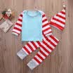2pcs Newborn Infant Baby Boy Girl Outfits T-shirtPants Kids Overall Clothes Set