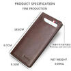 Mens Genuine Leather Thin Wallet ID Money Credit Card Slim Holder Money Pocket
