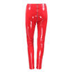 Spring Lady PU leather Pencil Pants Women Solid Back Zipper Jeans Female Trouser