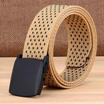 Mens Outdoor Sports Military Tactical Nylon Waistband Canvas Web Belt Dazzling