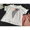 Summer Kids Baby Girls Outfits Clothes T-shirt TopsShort Pants Shorts 2PCS Set