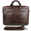 Mens leather business computer bag