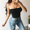 Sexy Women Crop Top Pants Two-piece Playsuit Bodysuit Jumpsuit Romper Set
