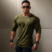 Fashion Mens Slim Fit O-Neck Long Sleeve Muscle Casual Blouse Tee T-shirt Tops
