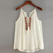 AU Plus Size Womens Chiffon Lace V Neck T-Shirt Ladies Loose Casual Tops Blouse