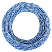 Haile HT6101-100 two-core 05 pure oxygen-free copper twisted-pair blue&white telephone jumper telephone line room telephone jumper 2-core twisted pair 100 meters