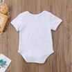 AU Cartoon Newborn Baby Christmas Boys Girls Clothes Romper Bodysuit Outfit Set