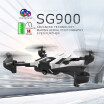 SG900 RC Drone with Camera 720P Wifi FPV Optical Flow Positioning Gesture PhotoVideo Follow Me Altitude Hold Foldable RC Quadcopt