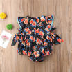 Newborn Baby Girl Romper Floral Bodysuit Jumpsuit Sunsuit Summer Outfits Clothes