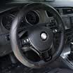 Green source car steering wheel cover four seasons universal simple anti-skid car handles LaVida Jetta Corolla Civic Sagitar Bora Sylphy Golf black