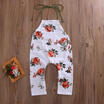 Summer Infant Baby Girls Floral Romper Jumpsuit Playsuit Sunsuit Outfits Clothes