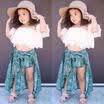 3PCS Baby Girl T-shirt Tops Short Pants Peacock Skirt Party Clothes Outfits 1-6T