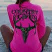 Women Cotton Crew neck Top Long Sleeve Shirt Casual Blouse Loose T-shirt UK