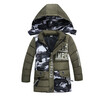 Children Jackets Boys stripe Winter down coat 2018 Baby Winter Coat Kids warm outerwear Hooded Coat for 2-7 yrs Children Clothes