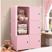 Kiss Fuju storage cabinet drawer plastic non-wood simple wardrobe closet childrens toy locker combination quilted storage box
