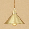 Baycheer HL478980 Burnished Brass Finish Single Head Pendant LightStyle C
