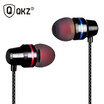 QKZ DM1 35mm Wired Headphones In Ear Dynamic Stereo Music Earphone Heavy Bass Headset Hands-free W Microphone Storage Box